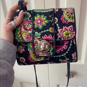 Vera Bradley paisley crossbody
